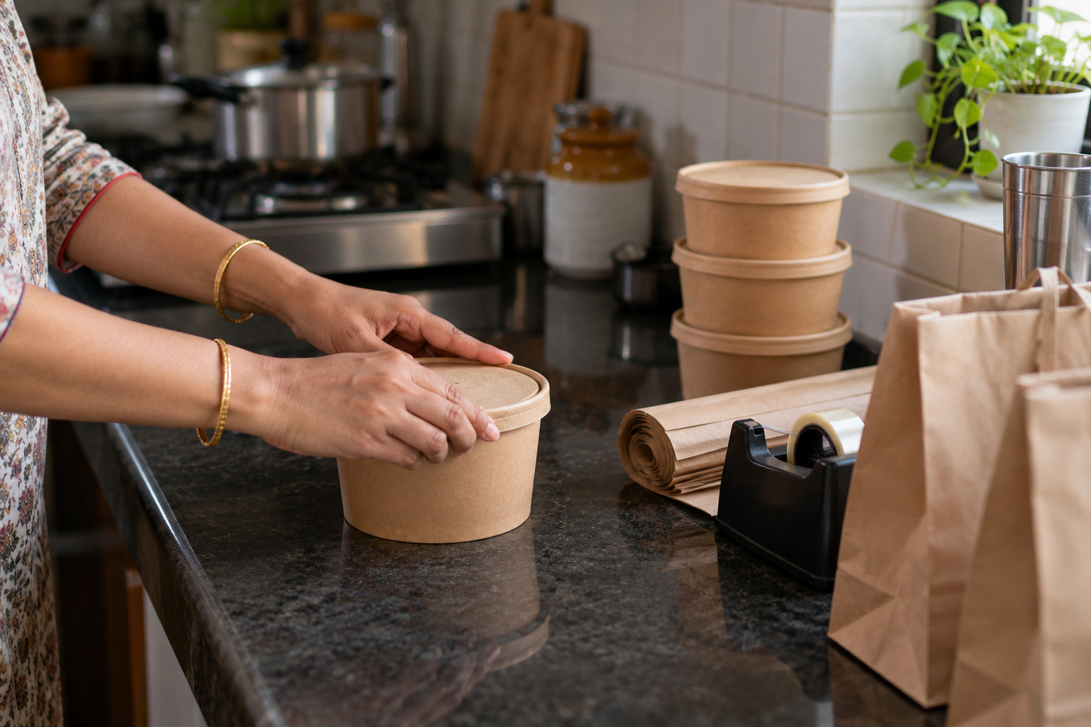 how to open cloud kitchen at home